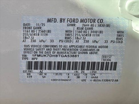 New 2026 Ford Explorer Active w/ Active Comfort Package image 18