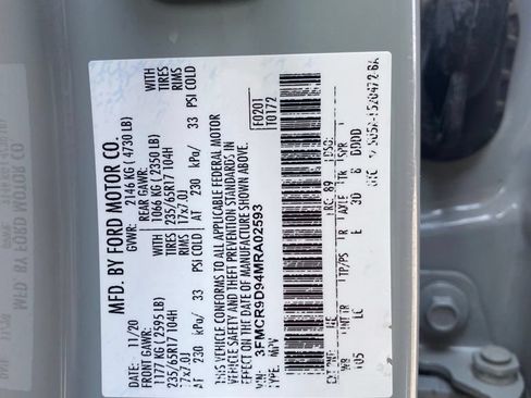 Used 2021 Ford Bronco Sport Badlands AWD/4WD image 33