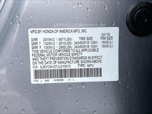 Used 2018 Acura MDX SH-AWD image 37