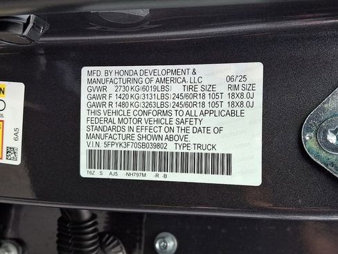 New 2025 Honda Ridgeline TrailSport+ image 22