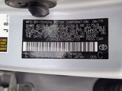 Used 2015 Toyota Prius Two image 34