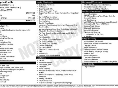 Used 2016 Toyota Corolla L image 5