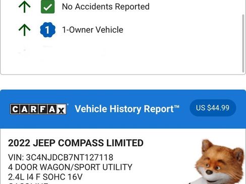 Used 2022 Jeep Compass Limited w/ Elite Group image 6