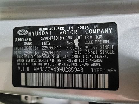 Used 2017 Hyundai Tucson SE w/ SE Popular Package 02 AWD/4WD image 33