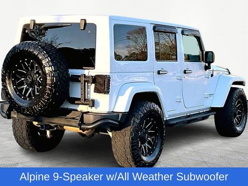 Used 2017 Jeep Wrangler Unlimited Sahara image 8