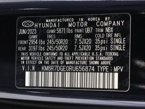 Used 2024 Hyundai Palisade Calligraphy image 16