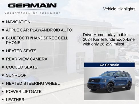 Used 2024 Kia Telluride EX X-Line AWD/4WD image 5