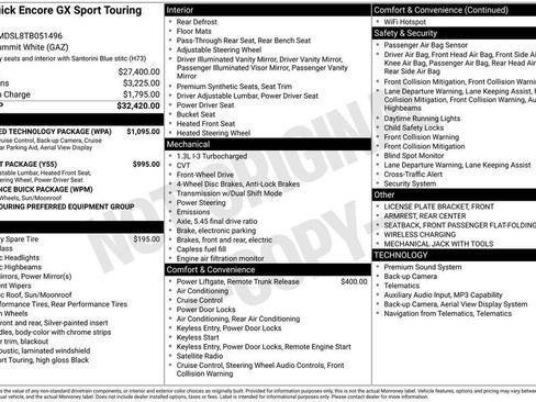 Used 2026 Buick Encore GX Sport Touring w/ Advanced Technology Package FWD image 2