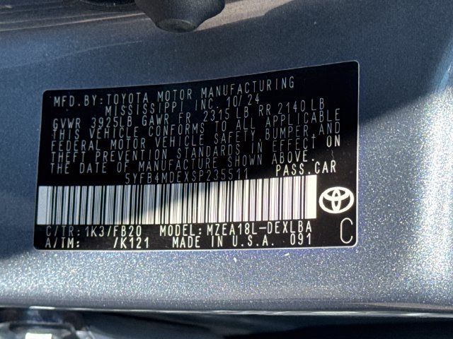Used 2025 Toyota Corolla LE FWD image 17