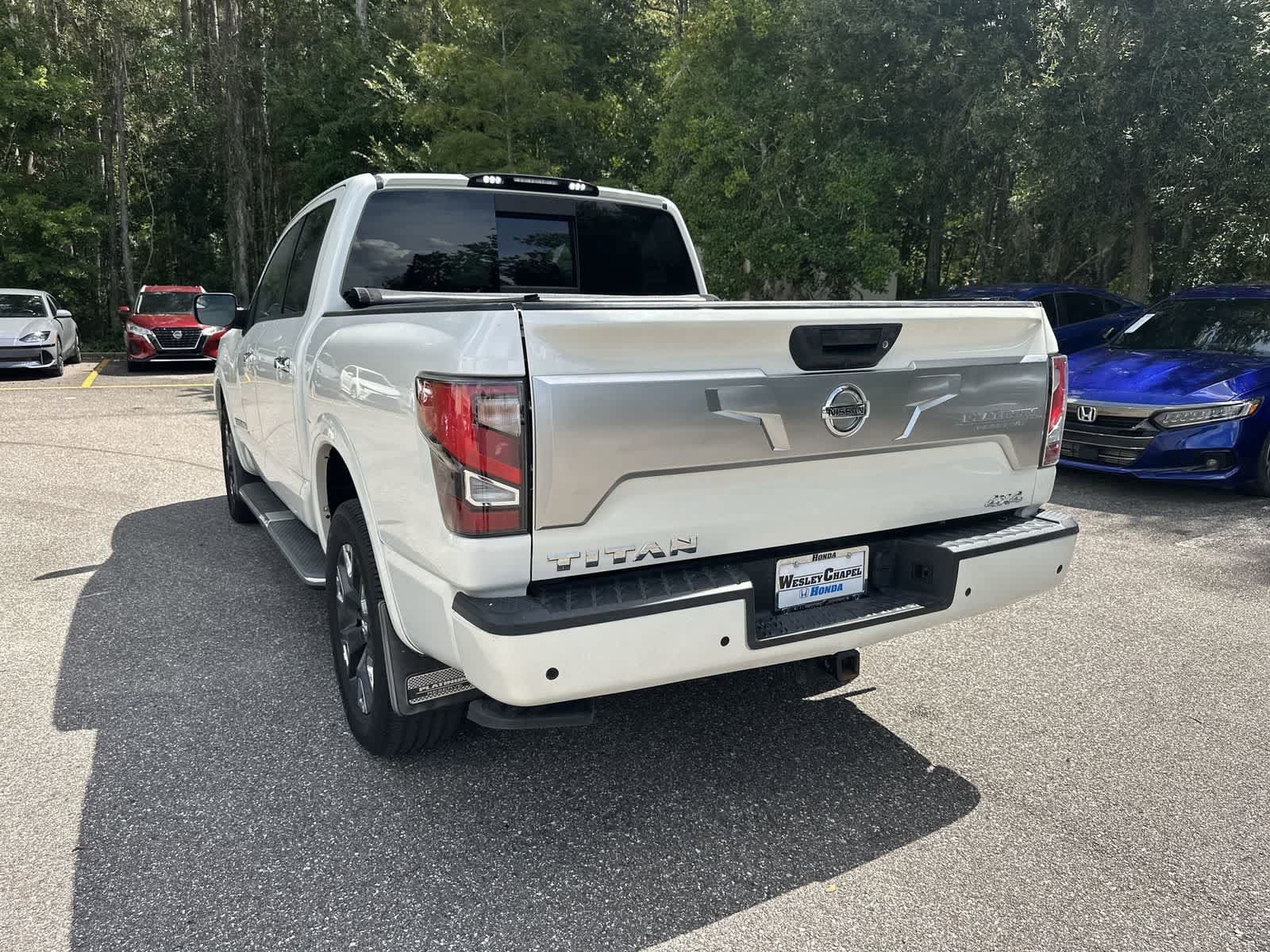 Used 2021 Nissan Titan Platinum Reserve w/ Moonroof Package AWD/4WD image 4