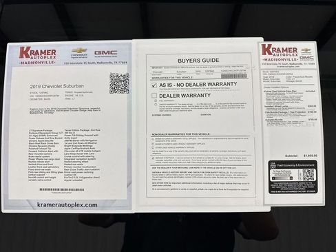 Used 2019 Chevrolet Suburban LT w/ LT Signature Package image 35