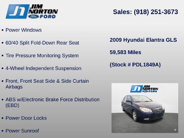 Used 2009 Hyundai Elantra GLS FWD image 17