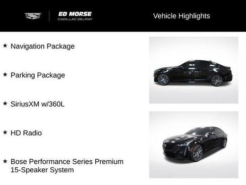 Used 2022 Cadillac CT5 V w/ Platinum Package AWD/4WD image 25