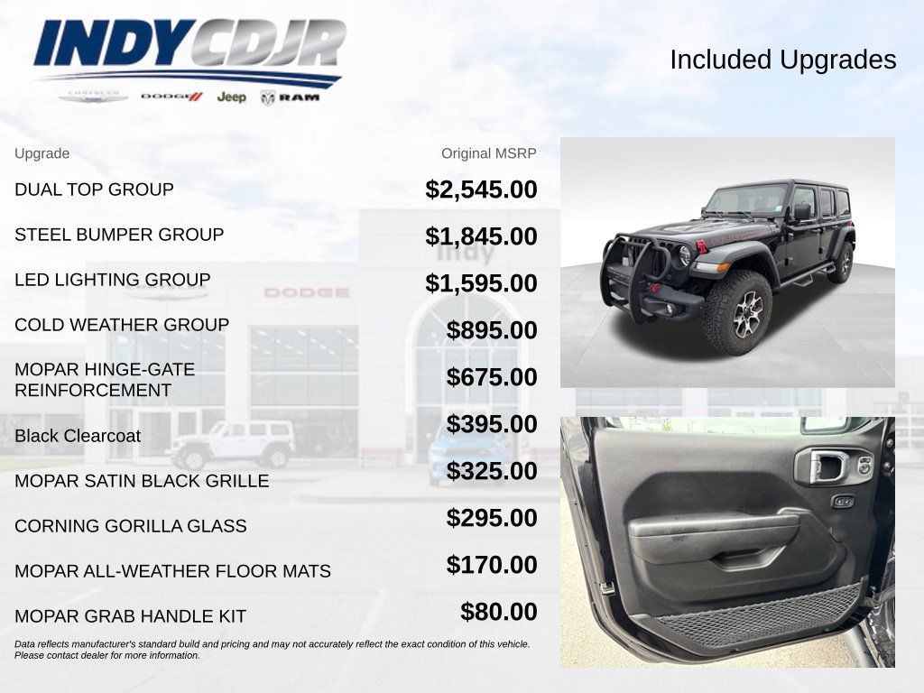 Used 2022 Jeep Wrangler Unlimited Rubicon w/ Dual Top Group AWD/4WD image 4