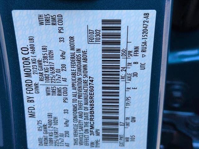 Used 2025 Ford Bronco Sport Big Bend AWD/4WD image 20