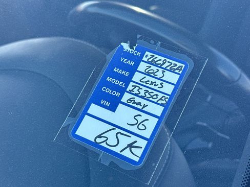 Used 2023 Lexus IS 350 F Sport w/ Memory Package RWD image 26