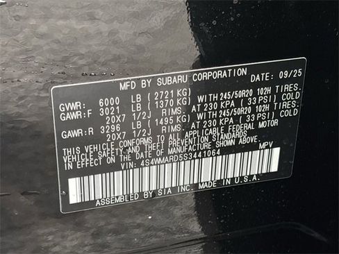 New 2025 Subaru Ascent Bronze Edition image 33