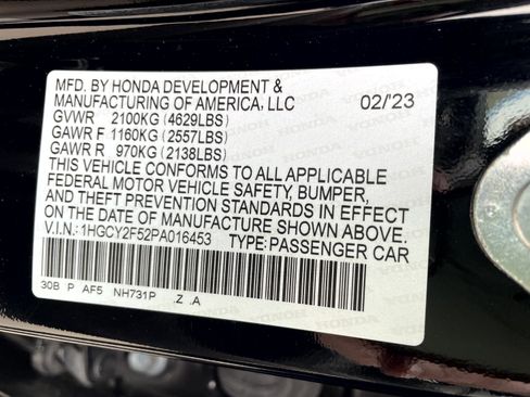 Certified 2023 Honda Accord Sport image 21