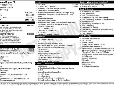 Certified 2025 Nissan Rogue SL w/ Tech Package AWD/4WD image 3