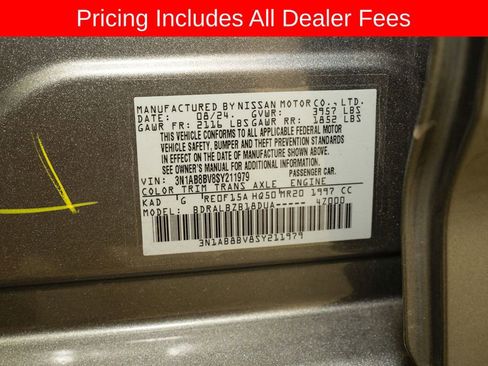 Certified 2025 Nissan Sentra S FWD image 18