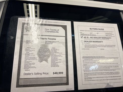 Used 2024 Toyota Tacoma SR5 image 37