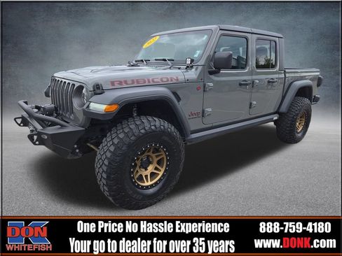 Used 2022 Jeep Gladiator Rubicon w/ LED Lighting Group AWD/4WD image 4