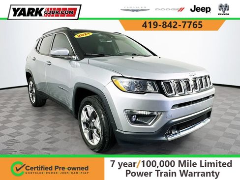 Certified 2021 Jeep Compass Limited AWD/4WD image 1