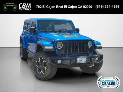 Used 2021 Jeep Wrangler Unlimited Rubicon 4xe w/ Steel Bumper Group
