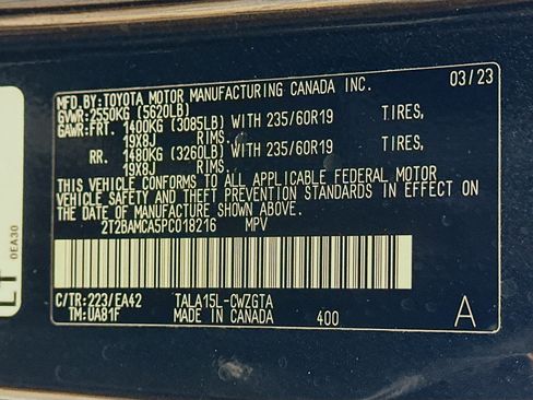 Used 2023 Lexus RX 350 Premium w/ Cold Area Package image 12