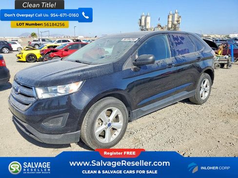 Used 2017 Ford Edge SE w/ Cargo Accessory Package AWD/4WD image 1