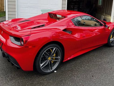 Used 2017 Ferrari 488 Spider Convertible 2D image 2