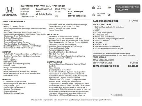 Used 2023 Honda Pilot EX-L image 35