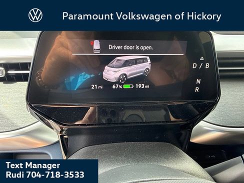 New 2025 Volkswagen ID. Buzz Pro S RWD image 34