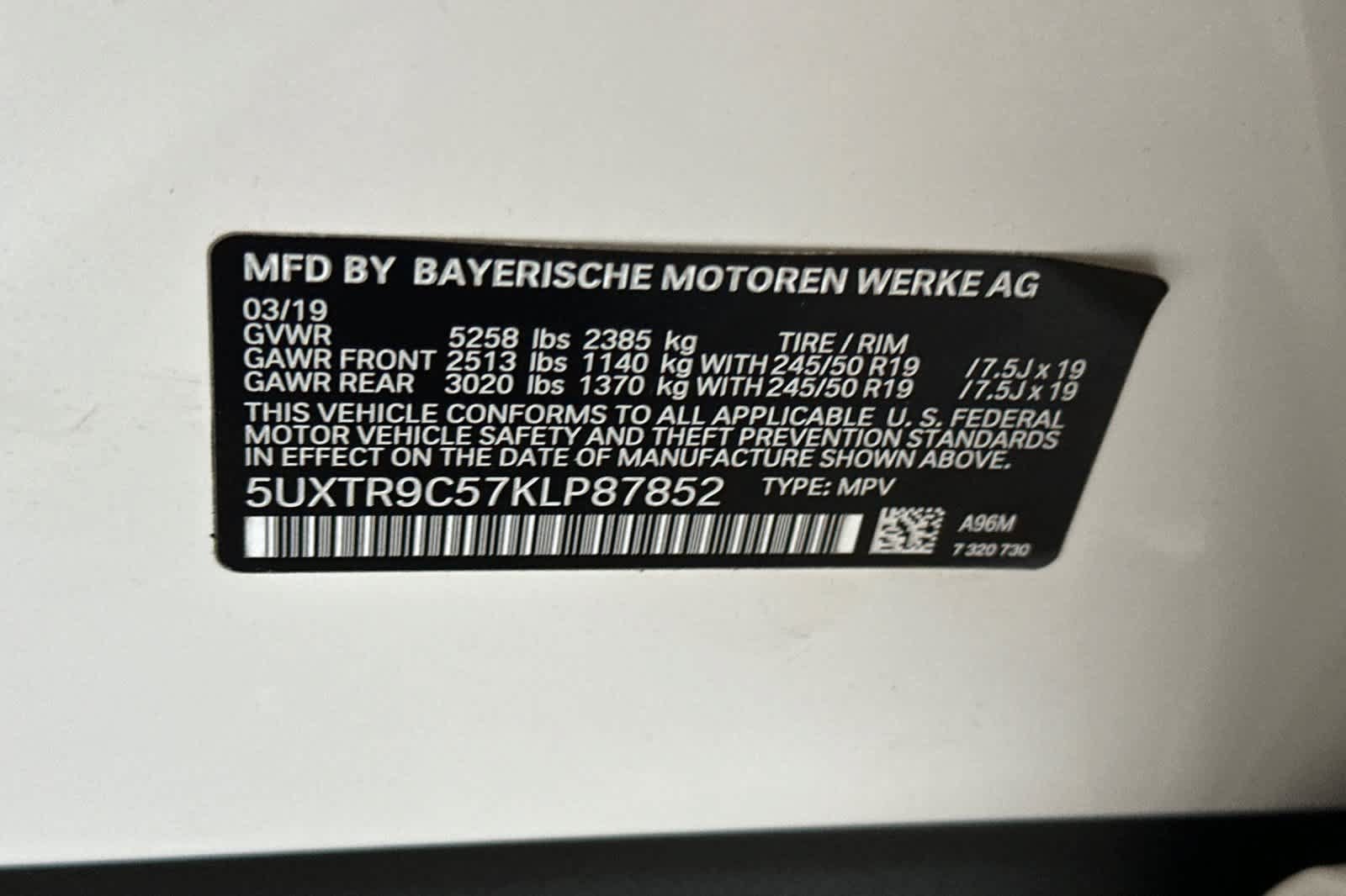 Used 2019 BMW X3 xDrive30i w/ Driving Assistance Package AWD/4WD image 34