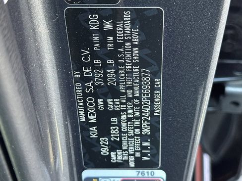 Used 2023 Kia Forte LXS FWD image 27