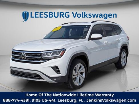Used 2021 Volkswagen Atlas SE w/ Panoramic Sunroof Package FWD image 15
