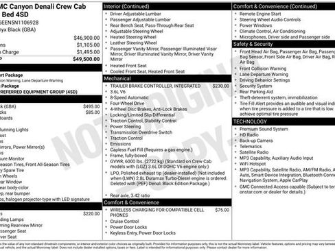 Used 2022 GMC Canyon Denali AWD/4WD image 20