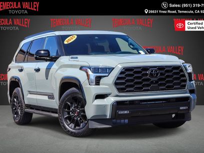 Certified 2025 Toyota Sequoia Platinum w/ TRD Off-Road Package