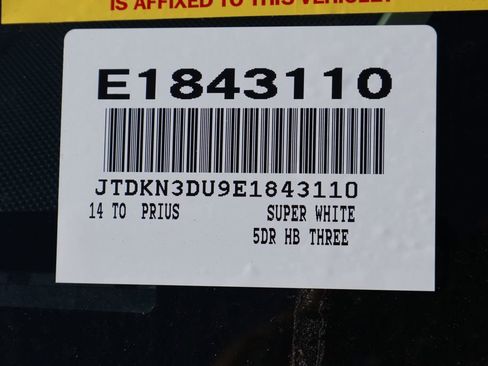 Used 2014 Toyota Prius Three FWD image 7