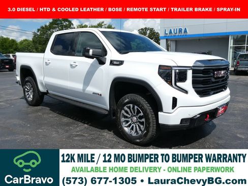 Certified 2022 GMC Sierra 1500 AT4 w/ Technology Package AWD/4WD image 1