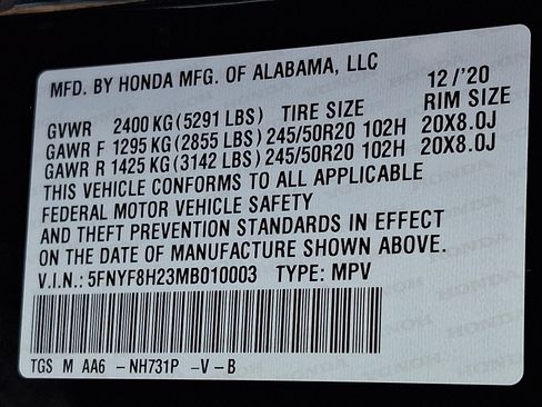 Used 2021 Honda Passport Sport image 26