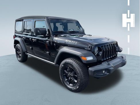 Used 2021 Jeep Wrangler Unlimited Sport image 2