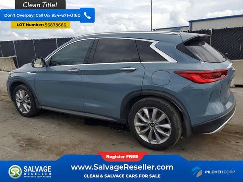 Used 2022 INFINITI QX50 Essential FWD image 3