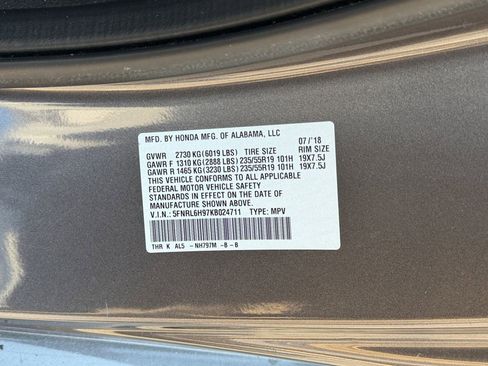 Used 2019 Honda Odyssey Elite image 29