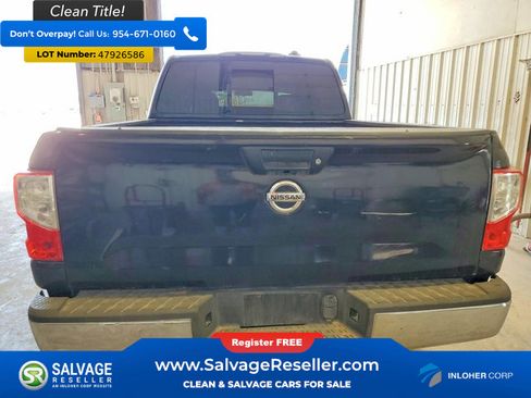 Used 2017 Nissan Titan SV AWD/4WD image 8