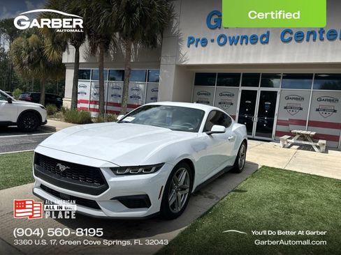 Certified 2024 Ford Mustang Coupe RWD image 1