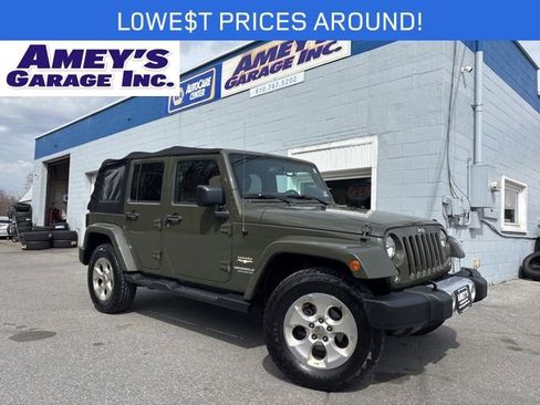 Used 2015 Jeep Wrangler Unlimited Sahara w/ Connectivity Group image 1