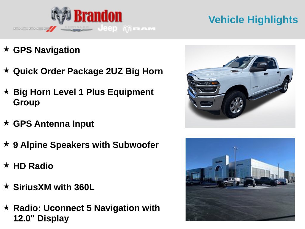 Used 2026 RAM 2500 Big Horn AWD/4WD image 5