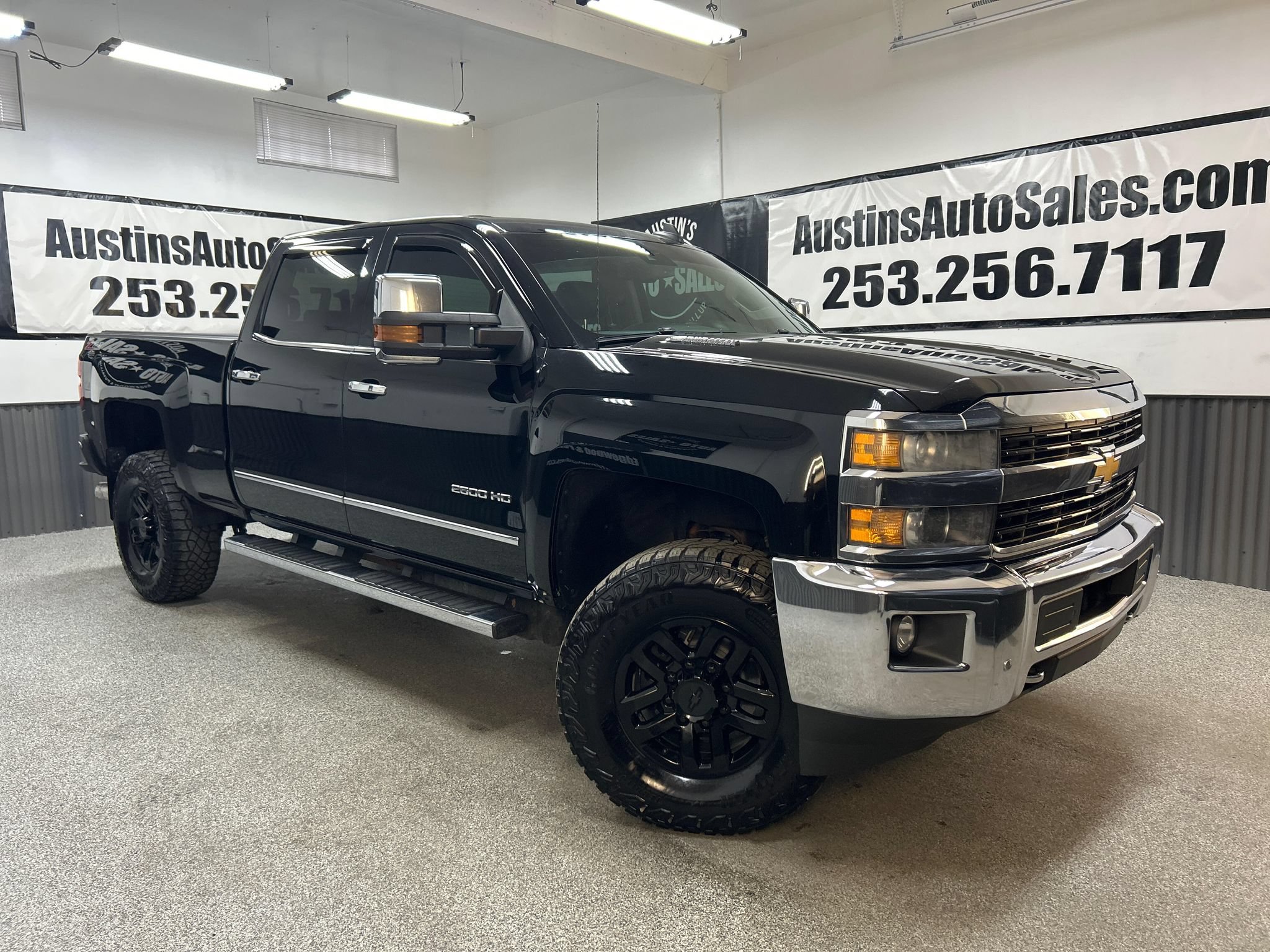 Used 2016 Chevrolet Silverado 2500 LTZ w/ Duramax Plus Package AWD/4WD image 1