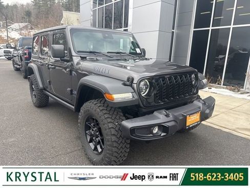 Certified 2025 Jeep Wrangler Unlimited Sport S 4xe AWD/4WD image 1